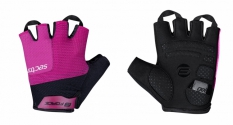 Rękawiczki rowerowe Force Sector żelowe różowe XXL