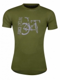 T-shirt FORCE FLOW, zielony XL