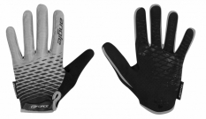 Rękawiczki letnie FORCE MTB ANGLE, szaro-czarne XL