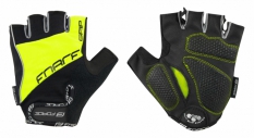 Rękawiczki rowerowe żelowe Force Grip fluo XL