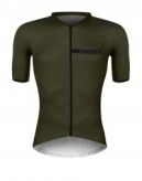 Koszulka rowerowa FORCE CHARM zielona/army  XL