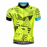 Koszulka rowerowa FORCE SHARD fluo L