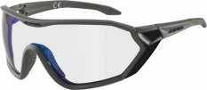 Okulary Alpina S-way VM moon-grey matt/blue mirror