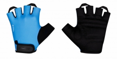 Rękawiczki rowerowe FORCE LOOK niebieskie M