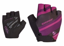 Rękawiczki rowerowe Ziener Crizy lady purple passion 6.5
