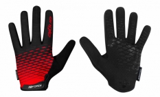 Rękawiczki rowerowe Force Mtb Angle czerwono-czarne XL