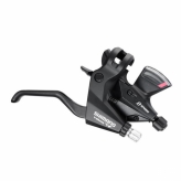 Manetka rowerowa Shimano st-m310 8 rz czarna v-brake