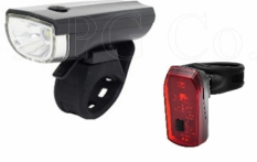 Zestaw lampek rowerowych jy7024+jy6069 2k LED