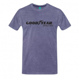 Koszulka t-shirt Goodyear granat melanż