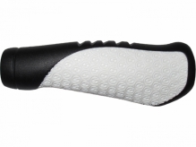 Chwyty rowerowe SRAM Comfort czarno-białe 133mm