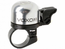 Dzwonek rowerowy Voxom KL2 srebrny