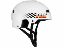 Kask rowerowy Fuse Protection Alpha S-M 54-56cm biały