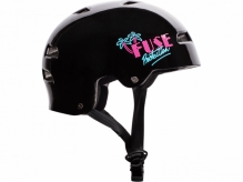 Kask rowerowy Fuse Alpha XS/S czarno-różowy