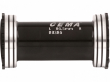 Suport BB386A SRAM GXP Stalowy - Czarny, Interlock