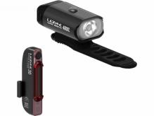 Zestaw lampek rowerowych Lezyne Mini Drive 400