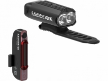 Zestaw lampek rowerowych Lezyne Micro Drive 600XL