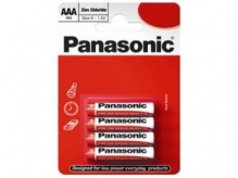 Baterie r03 aaa panasonic 4 szt. blister