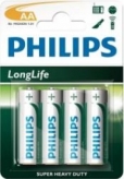 Baterie r6 aa philips longlife 4 szt.