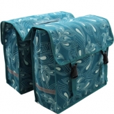 Sakwa rowerowa 2-komorowa New Looxs Peacock Jade 30L niebieska