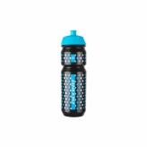 Bidon Accent Dots czarno-niebiesko-biały 750 ml