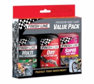 Zestaw Finish Line Premium Bike 3x120ml