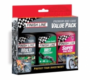 Zestaw Finish Line Premium Bike 3x120ml