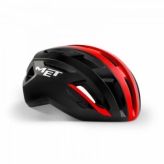 Kask Met Vinci Mips L czarno-czerwony cieniowany