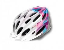 Kask b-skin regular l (58-60 cm) biało-niebieski