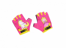 Rękawiczki dziecięce Accent Princess różowe XS