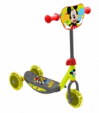 Hulajnoga 3-kołowa Baby Mickey żółta