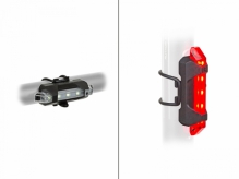 Lampki rowerowe zestaw AUTHOR STAKE MINI USB