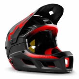 Kask Met Parachute MCR MIPS S czarno-czerwony