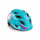 Kask rowerowe Met Elfo II unicorn niebieski