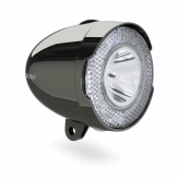 Lampa przednia Axa 706 czarna 15lux