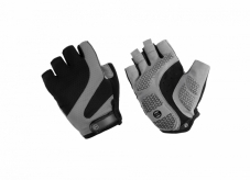 Rękawiczki rowerowe Accent Apex czarno-szare XL