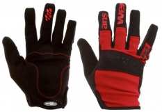 Rękawiczki rowerowe Answer Enduro czarno-czerwone XL