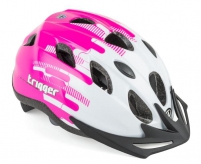 Kask rowerowy Author Trigger biało-różowy 54-58