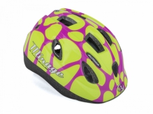 Kask rowerowy Author Mirage żółto-różowy 48-54