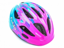 Kask rowerowy Author Flash X8 róż-niebieski 51-55