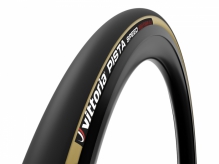 Szytka opona torowa Vittoria Pista Speed G2.0 28 czarno-beżowa