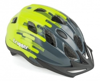 Kask rowerowy Author Trigger szaro-żółty 54-58