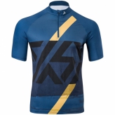 Koszulka rowerowa Silvini Gallo M niebieska