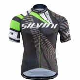Koszulka rowerowa Silvini Team L black-green