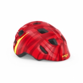 Kask dziecięcy Met Hooray XS zebra Czerwony