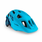 Kask Met Eldar Unismall "shark" niebieski matowy