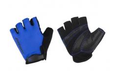 Rękawiczki rowerowe Accent Brick niebieskie S