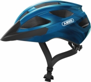 Kask rowerowy Abus Macator Steel niebieski połysk M