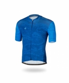 Koszulka kolarska Accent Freak niebieska XL