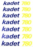 Naklejka na rower Kadet 780