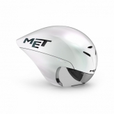 Kask rowerowe Met DRONE M white iridescent glossy